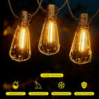 Outdoor String Lights Mains Powered 120FT 36m Garden