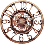 Outdoor Wall Clock 12 in Outside Waterproof Garden