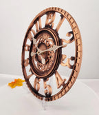 Outdoor Wall Clock 12 in Outside Waterproof Garden