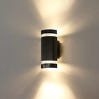 Outdoor Wall Light Mains Powered Up and Down