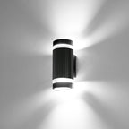 Outdoor Wall Light Mains Powered Up and Down