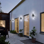Outdoor Wall Light Mains Powered Up and Down