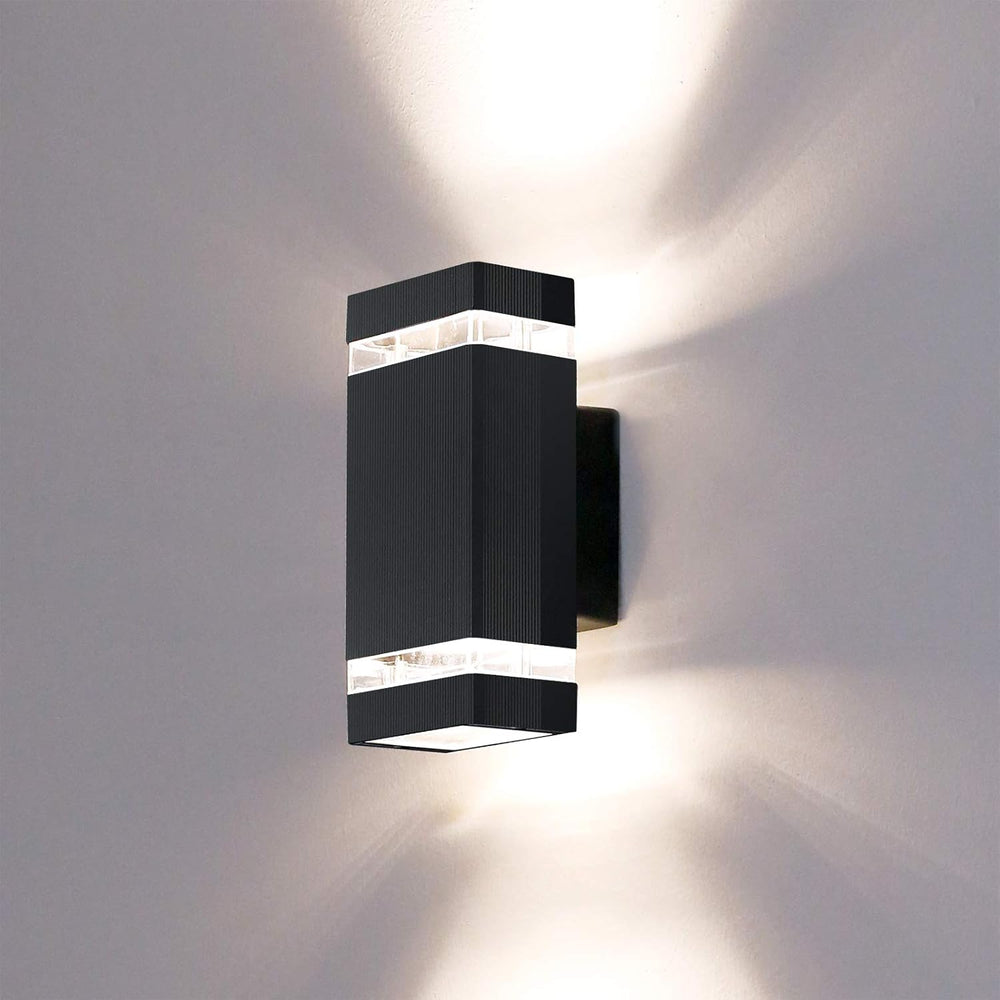 Outdoor Wall Light Mains Powered Up and Down