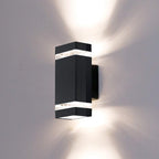 Outdoor Wall Light Mains Powered Up and Down