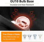 Outdoor Wall Lights Mains Powered Aluminium Base 3000K