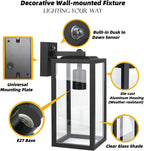 Outdoor Wall Lights Mains Powered Outside Door