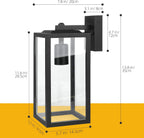 Outdoor Wall Lights Mains Powered Outside Door