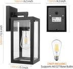 Outdoor Wall Lights Lantern Porch Light Aluminium Exterior