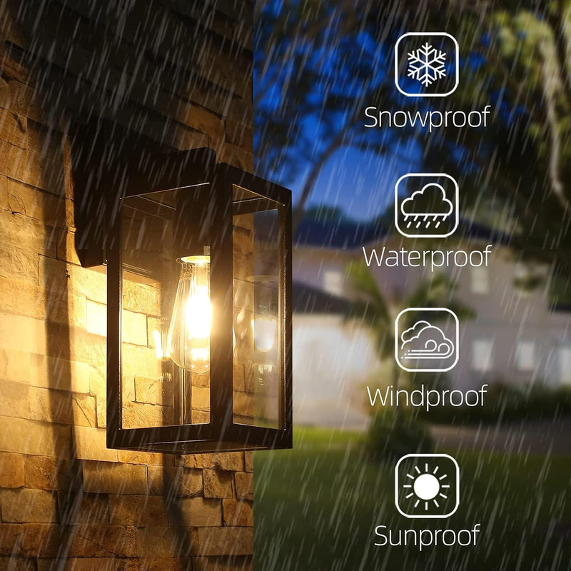 Outdoor Wall Lights Lantern Porch Light Aluminium Exterior