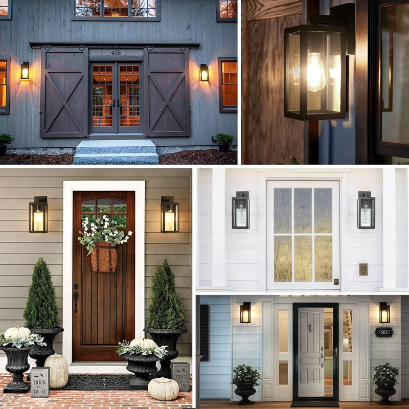 Outdoor Wall Lights Lantern Porch Light Aluminium Exterior