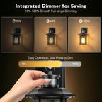 Outdoor Wall Lights Mains Powered Porch Light