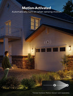 Outdoor Wall Lights Rgbic 1500lm Smart LED (2 Pack)