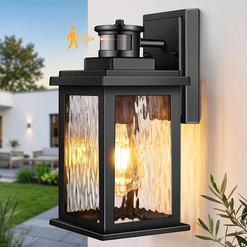 Outdoor Wall Lights with Motion Sensor Dusk to