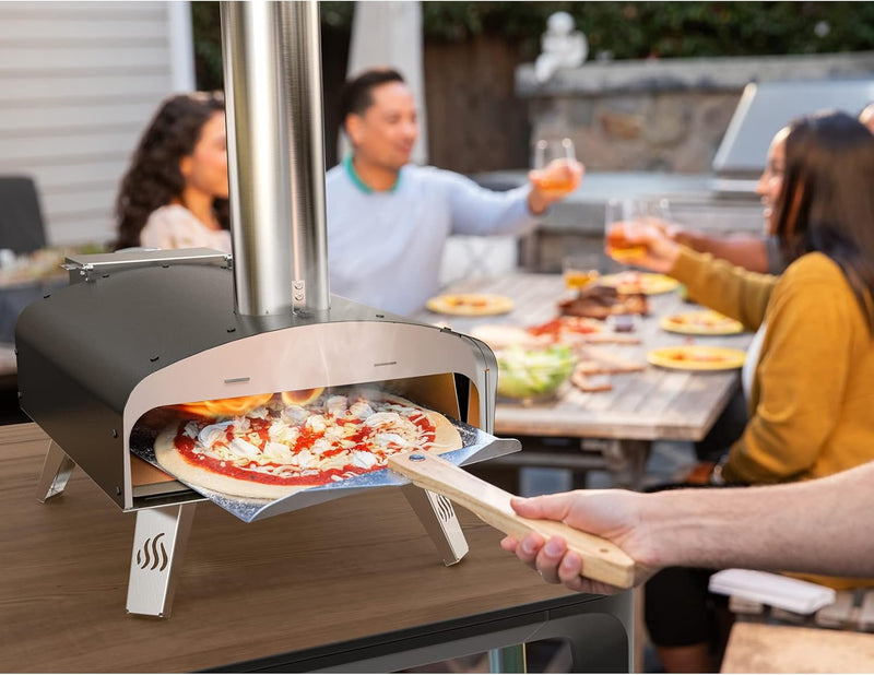 Outdoor Pellet Wood Fired Pizza Oven for Garden