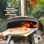 Outdoor Wood Pellet Fired Pizza Oven for Garden