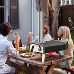 Outdoor Wood Pellet Fired Pizza Oven for Garden