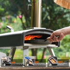 Outdoor Wood Pellet Fired Pizza Oven for Garden
