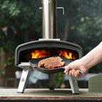 Outdoor Wood Pellet Fired Pizza Oven for Garden