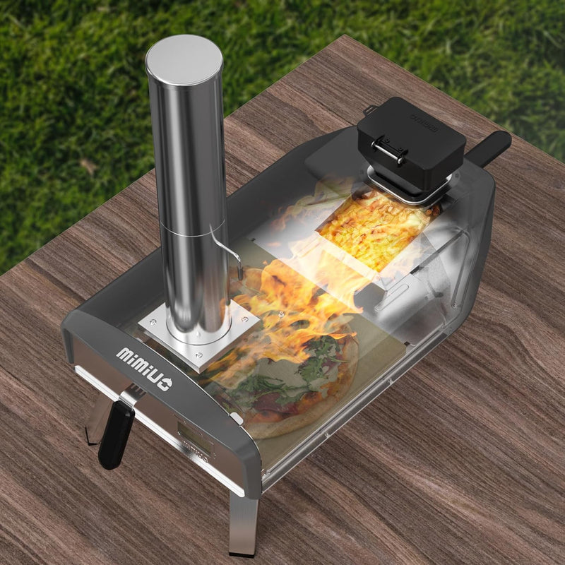 Outdoor Pellet Wood Fired Pizza Oven for Garden