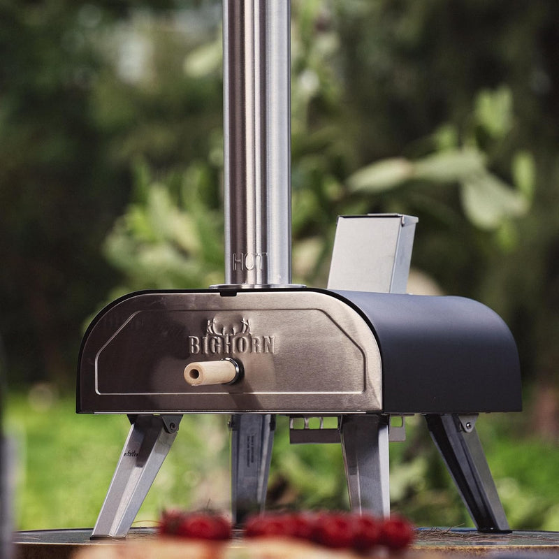 Outdoors 12 Inch Wood Pellet Pizza Oven Portable