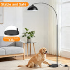 Arc Floor Lamp for Living Room 80.3" Dimmable