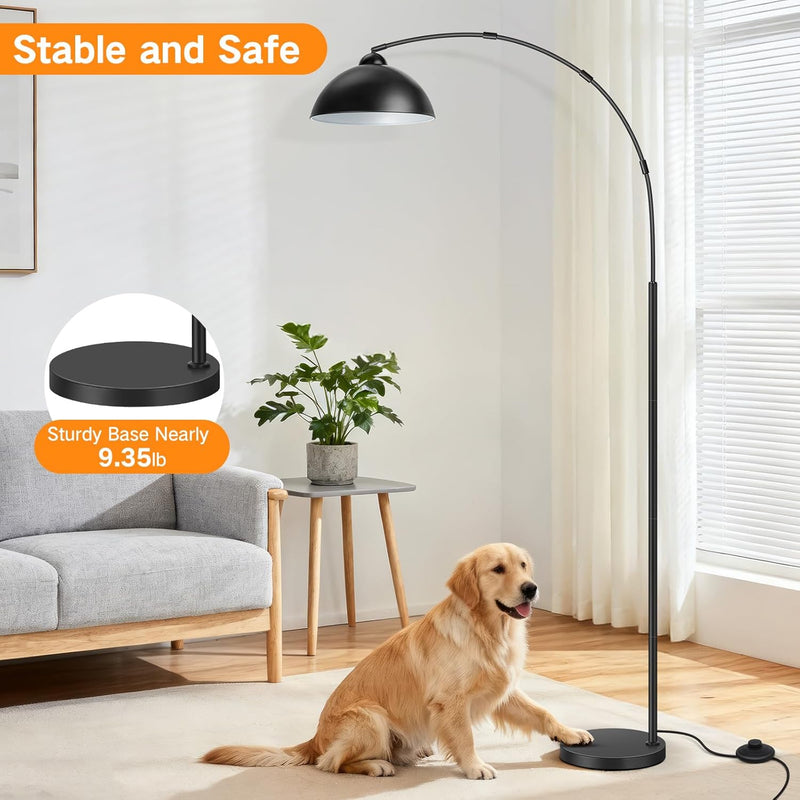 Arc Floor Lamp for Living Room 80.3" Dimmable