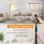Outon Dimmable Floor Lamp with Touch Control Remote