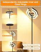 Outon LED Dimmable Upligther Floor Lamp 30W 3000lm