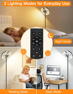 Outon LED Dimmable Upligther Floor Lamp 30W 3000lm