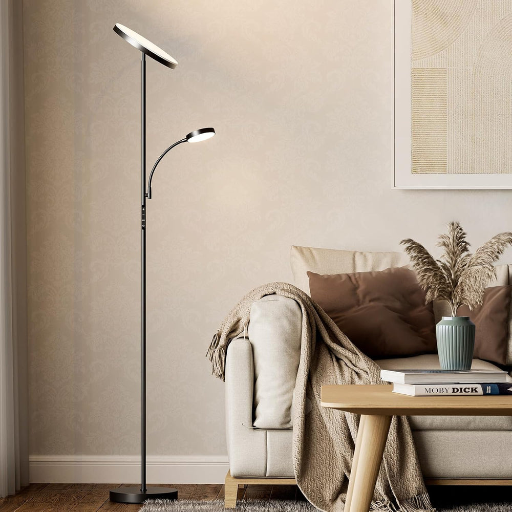 Outon LED Floor Lamp with Reading Mother Father