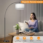 Outon LED Modern Arc Floor Lamp Dimmable Standing