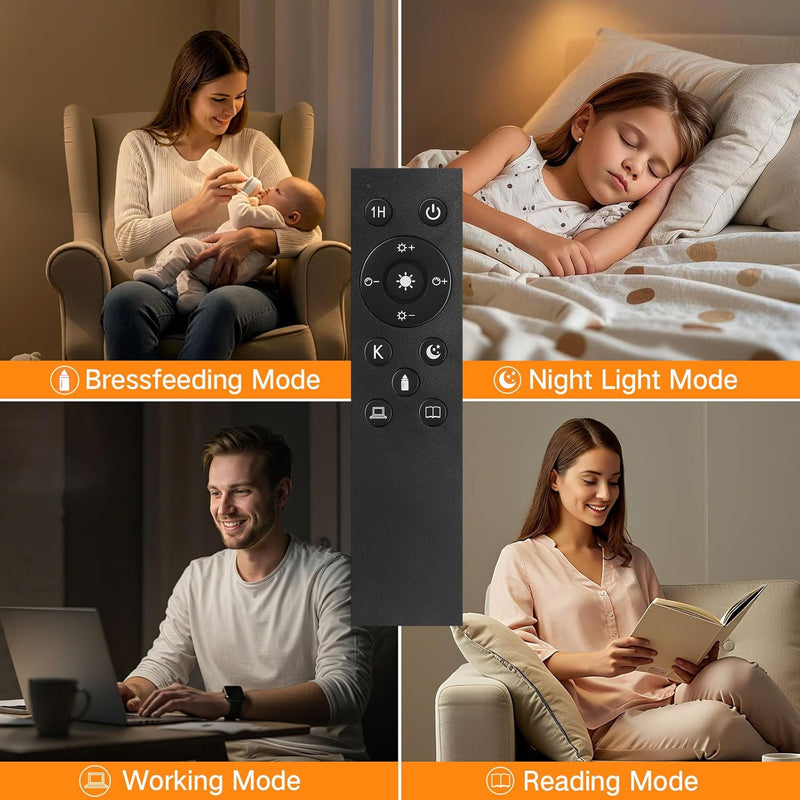 LED Modern Arc Floor Lamp Dimmable Standing