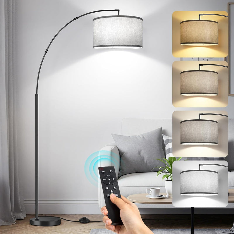 LED Modern Arc Floor Lamp Dimmable Standing