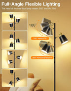 Outon LED Tree Floor Lamp 36W Dimmable Modern