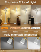 Outon LED Tree Floor Lamp 36W Dimmable Modern