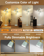 Outon LED Tree Floor Lamp 36W Dimmable Modern