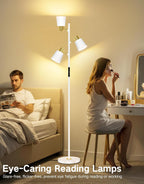 Outon LED Tree Floor Lamp 36W Dimmable Modern