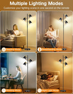 Outon LED Tree Floor Lamp 36W Dimmable Modern
