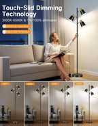 Outon LED Tree Floor Lamp 36W Dimmable Modern