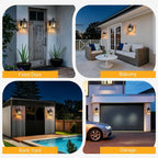 Outside Lights with Sensor Pir Dawn to Dusk