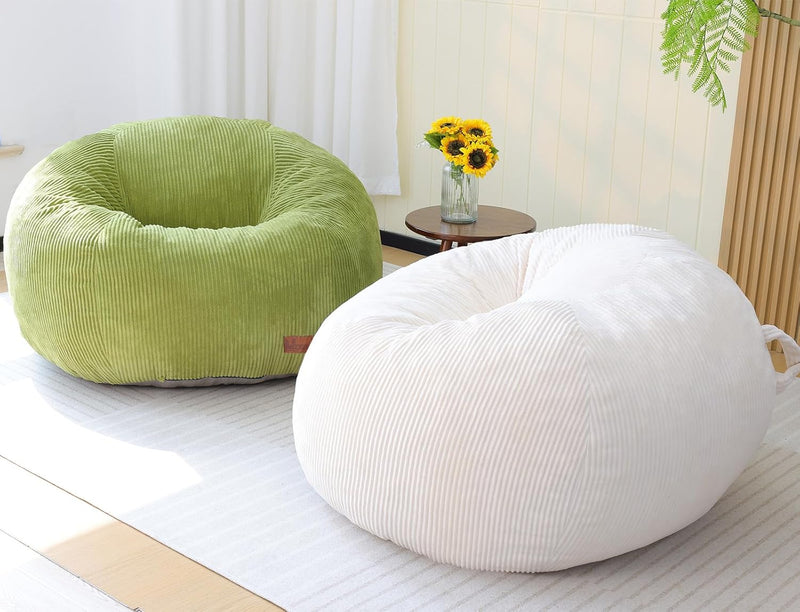 Oval Bean Bag for Adults Kids Teens Large