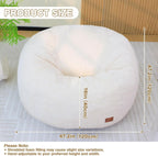 Oval Bean Bag for Adults Kids Teens Large
