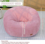 Oval Bean Bag for Adults Kids Teens Large