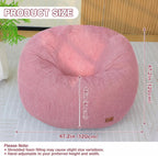 Oval Bean Bag for Adults Kids Teens Large