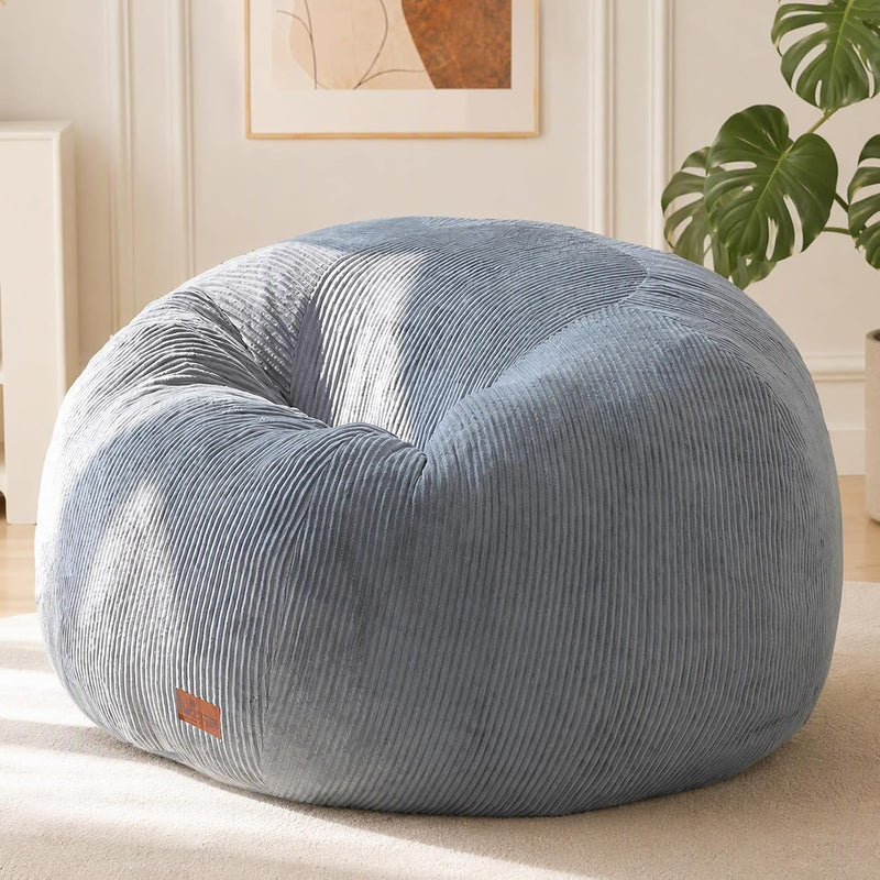 Oval Bean Bag for Adults Kids Teens Large