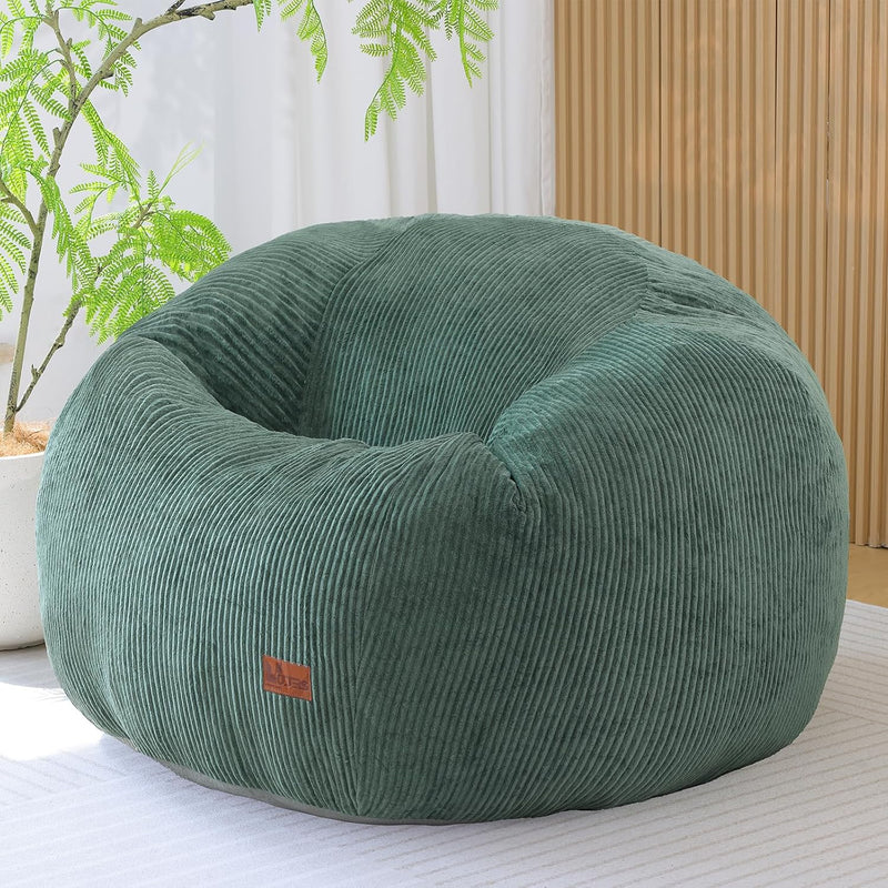Oval Bean Bag for Adults Kids Teens Large