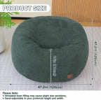 Oval Bean Bag for Adults Kids Teens Large
