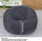 Oval Bean Bag for Adults Kids Teens Large