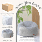 Oval Bean Bag for Adults Kids Teens Large