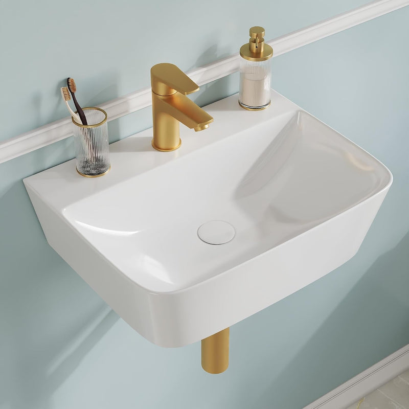 Oval Ceramic Countertop Basin 55.5x34.5x14CM